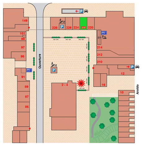 plattegrond bakker